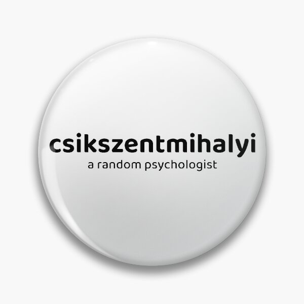Item preview, Psicología Csikszentmihalyi un psicólogo al azar designed and sold by Vitsson.