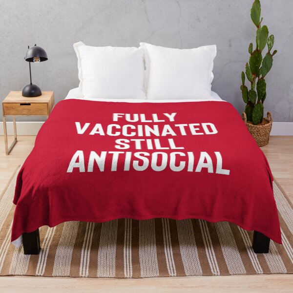 Item preview, Fully Vaccinated Still Antisocial #5 designed and sold by SalahBlt.