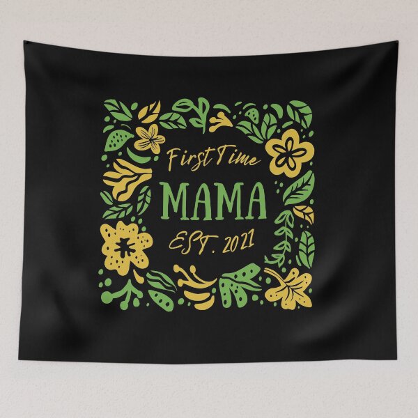 Item preview,  Hawaii First Time Mama Est 2021 - Gift For New Mother designed and sold by Anton Ashraf.