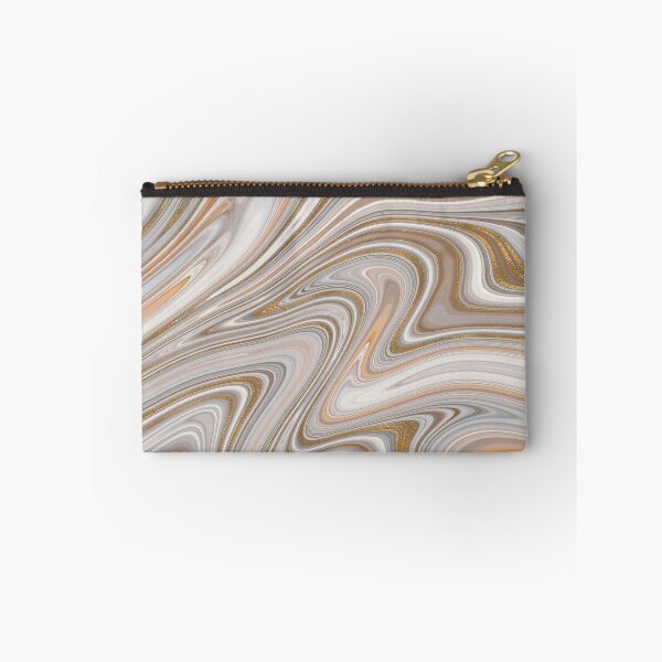 Item preview, Beige agate liquid marble texture pour fluid artwork designed and sold by CynthiaGraphics.