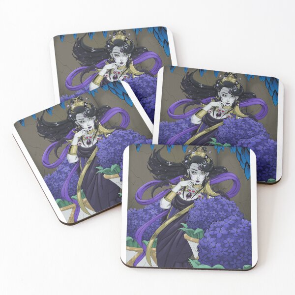 Item preview, Nyx Admiring Her Flowers designed and sold by elledubbzart.