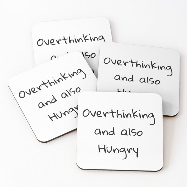 Item preview, Overthinking And Also Hungry designed and sold by empoweredfemale.