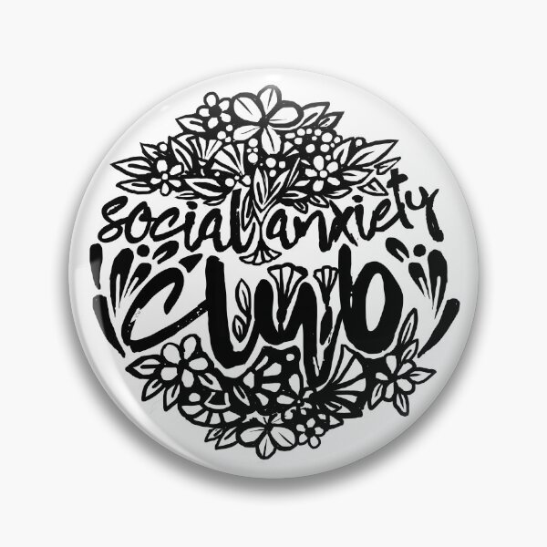 Item preview, Social Anxiety Club Flower Style designed and sold by DarrriaDesign.