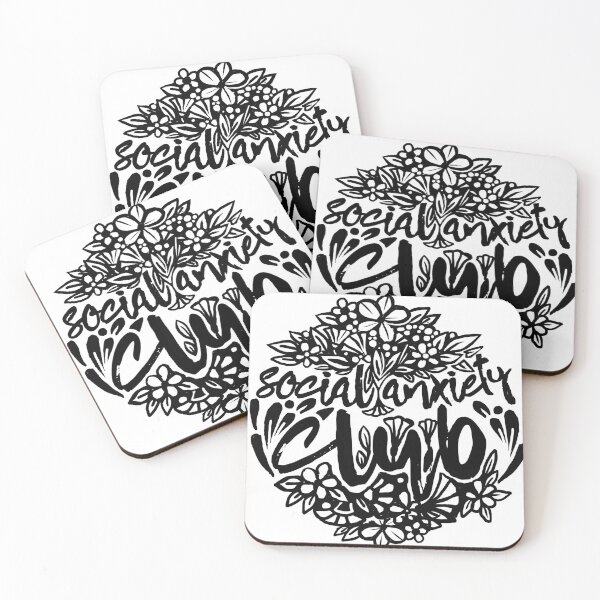 Item preview, Social Anxiety Club Flower Style designed and sold by DarrriaDesign.