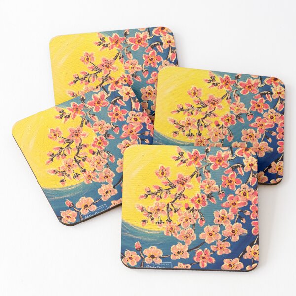 Item preview, The Moon and Cherry Blossoms  designed and sold by Colettes-art.