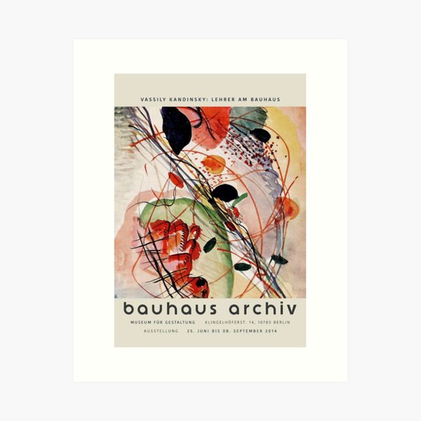 Item preview, Kandinsky - Bauhaus Archiv designed and sold by slowrotation.