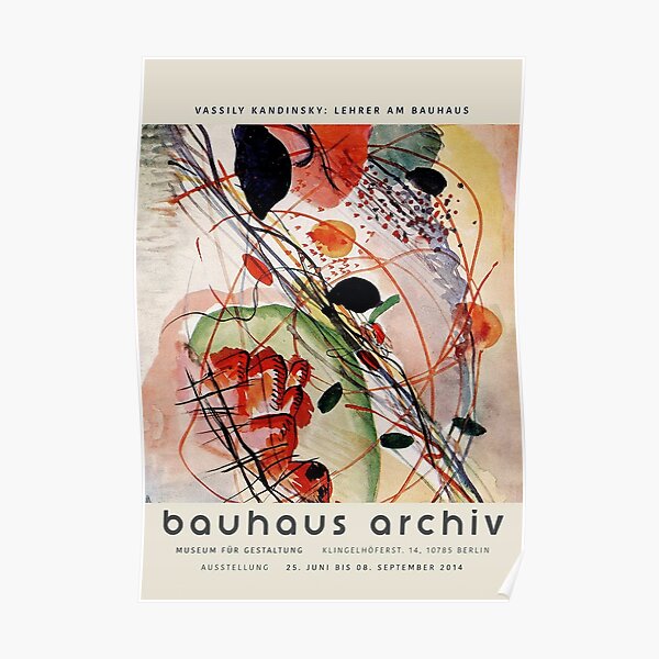 Kandinsky - Bauhaus Archiv Poster