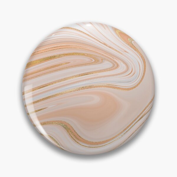 Item preview, Peach pink agate liquid marble texture fluid artwork designed and sold by CynthiaGraphics.