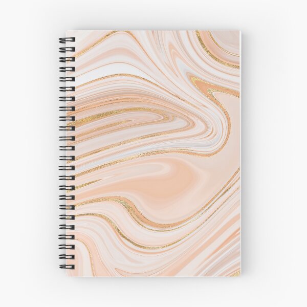 Item preview, Peach pink agate liquid marble texture fluid artwork designed and sold by CynthiaGraphics.