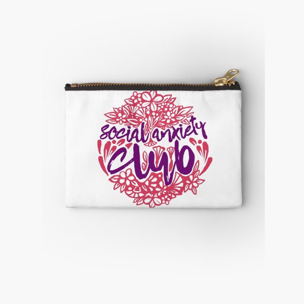 Item preview, Social Anxiety Club Flower Style (pink&violet colors) designed and sold by DarrriaDesign.