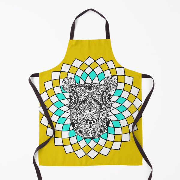 Item preview, Mandalas Dotted Zentagle Mediation Dotten Pattern rhinoceros Art Therapy Radial designed and sold by KLINESTORE.