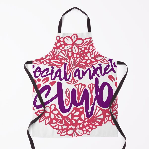 Item preview, Social Anxiety Club Flower Style (pink&violet colors) designed and sold by DarrriaDesign.