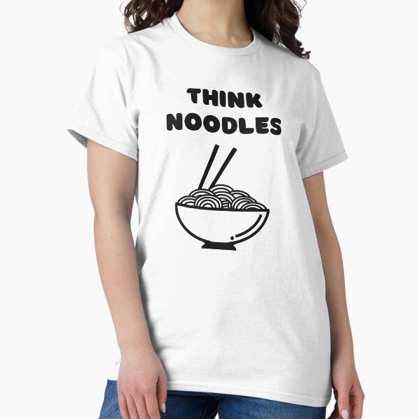 Item preview, Think Noodles Powered By Ramen designed and sold by SportyDogShop.