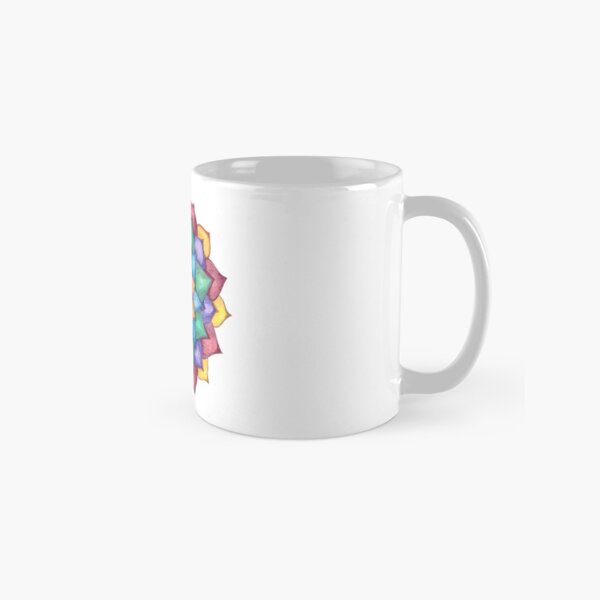 Lotus Flower Mandala Classic Mug