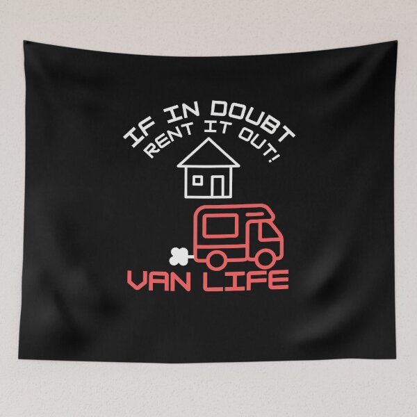 Item preview, If in doubt rent it out - Van life - Red Camper van! designed and sold by SimplePlain.