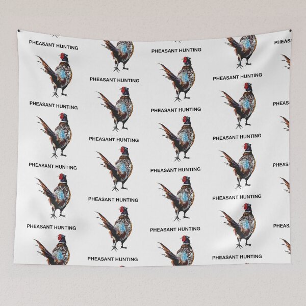 Item preview, Pheasant hunting - pheasants - game bird- Pheasant hunter art - hunting and shooting designed and sold by IslesArt.