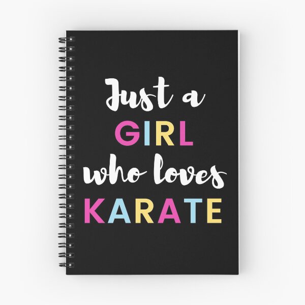 Item preview, Just a girl who loves karate designed and sold by TheGreenGoat.