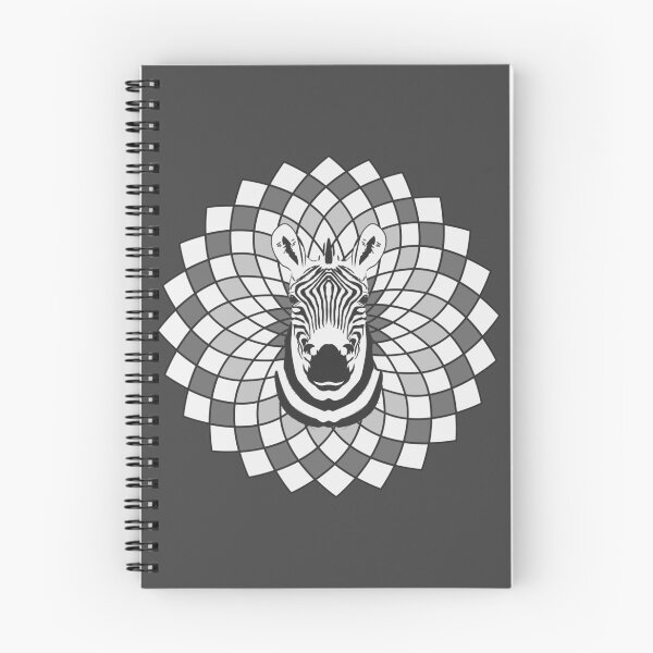 Artikelvorschau, Mandalas Gepunktetes Zebra Zentagle Mediation Punktmuster Kunsttherapie Radial entworfen und verkauft von KLINESTORE.