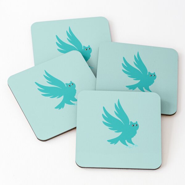 Item preview, Teal Owl Solid  designed and sold by ToriRoux.