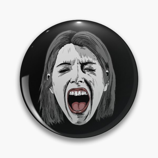 Item preview, Screaming Woman designed and sold by blacksnowcomics.