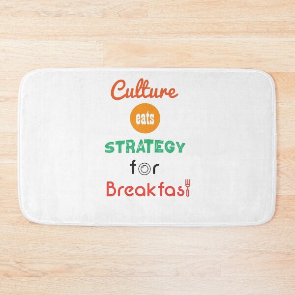 Item preview, Culture eats Strategy for Breakfast T-Shirt designed and sold by MEDI OART.