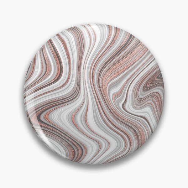 Item preview, Rose gold agate liquid marble texture fluid artwork designed and sold by CynthiaGraphics.