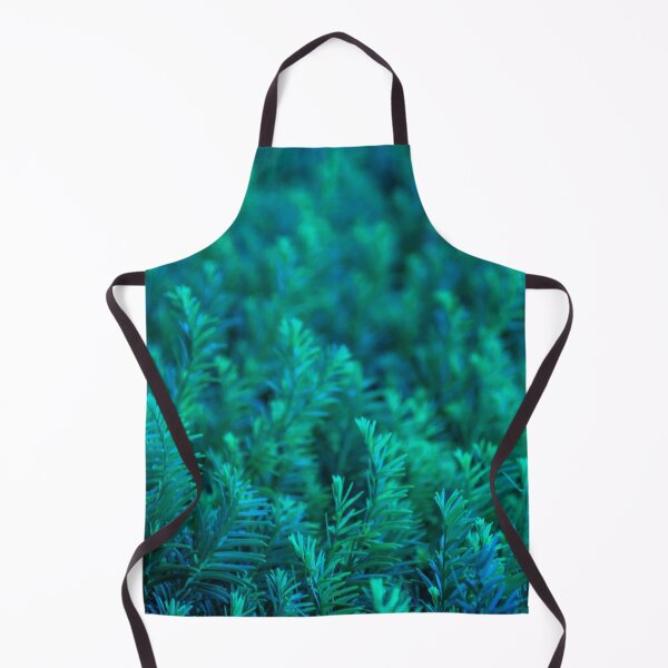 Item preview, Green needles with a tint of blue pattern designed and sold by Photostacia.