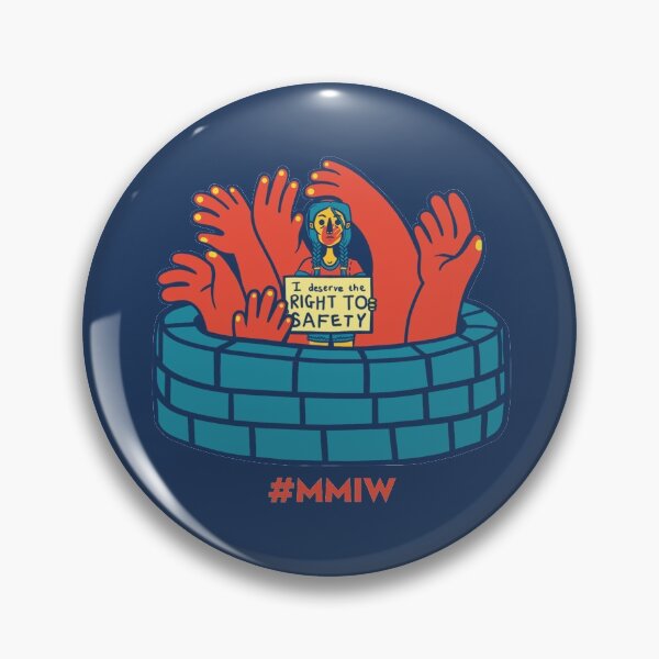MMIW awareness Design Pin