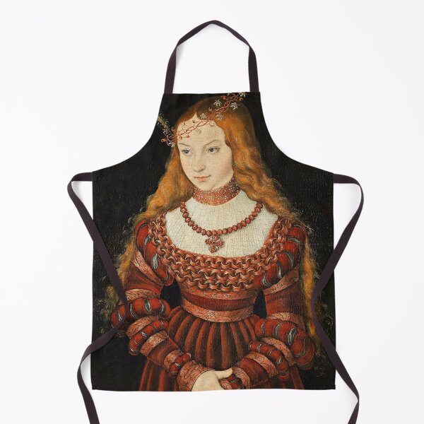 Item preview, Portrait of Princess Sibylle of Cleve - Lucas Cranach the Elder designed and sold by brushandframes.