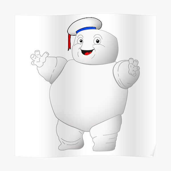 Puft Marshmallow Man Poster