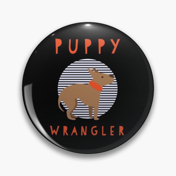 Item preview, Cute Puppy Wrangler - Dog Lover Graphic designed and sold by sableandshadow.