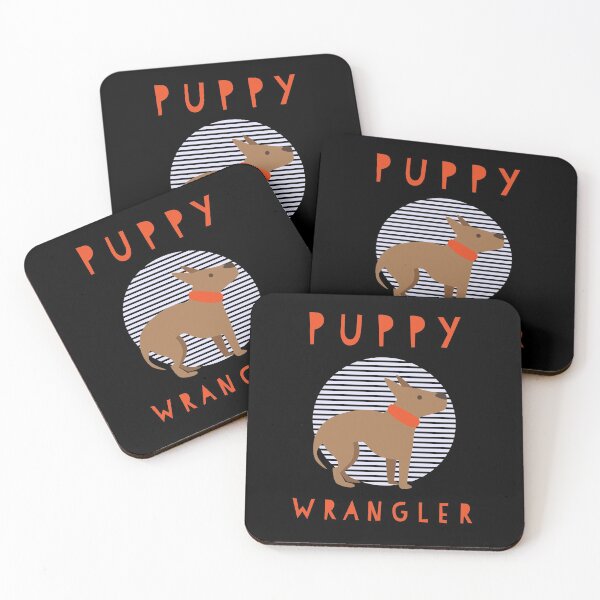 Item preview, Cute Puppy Wrangler - Dog Lover Graphic designed and sold by sableandshadow.