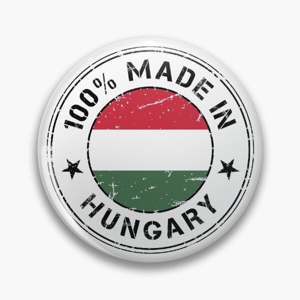 Item preview, Hungary Hungarian flag flag stamp designed and sold by GeogDesigns.