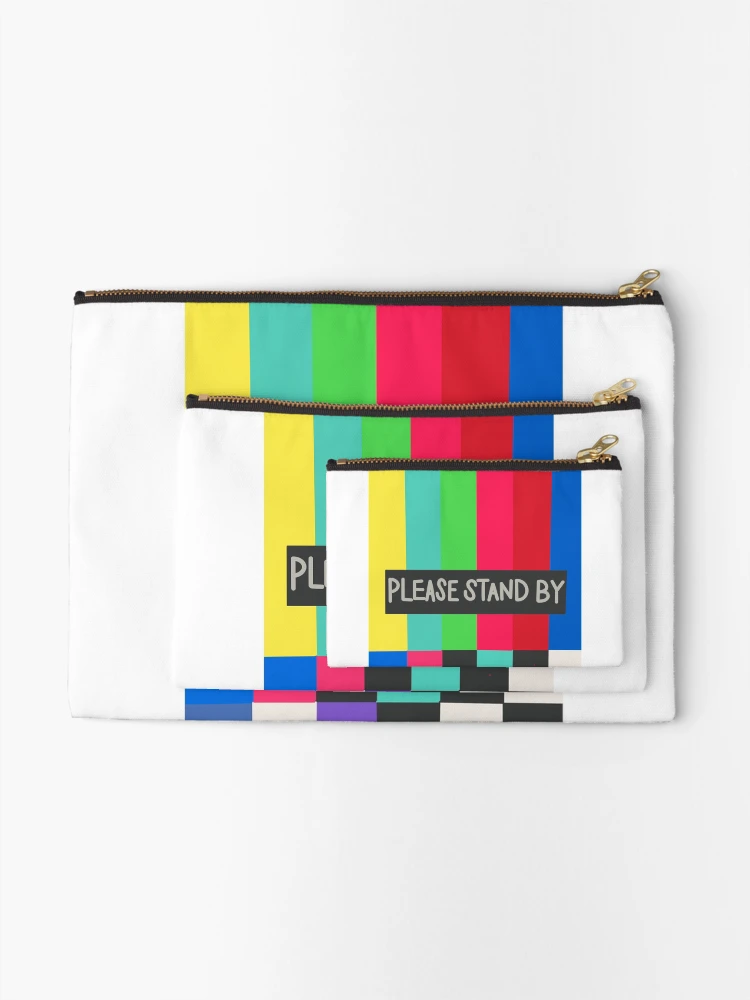 Thumbnail 2 of 4, Zipper Pouch, PLEASE STAND BY designed and sold by RMSdesigns.