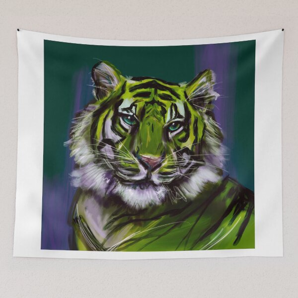 Item preview, Green Tiger designed and sold by luckytiiger.
