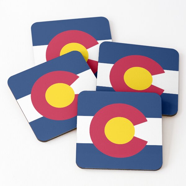 Item preview, The Red 'C' (State Flag of Colorado) designed and sold by franklinprintco.