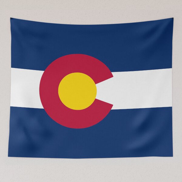 Item preview, The Red 'C' (State Flag of Colorado) designed and sold by franklinprintco.