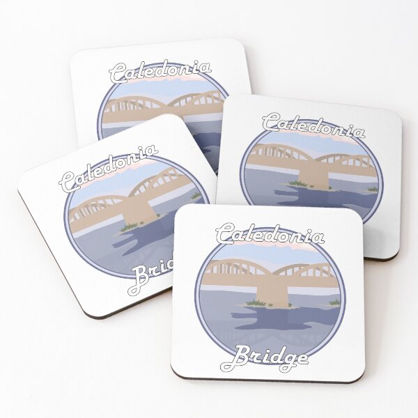 Item preview, Caledonia bridge sticker designed and sold by exploding-artca.
