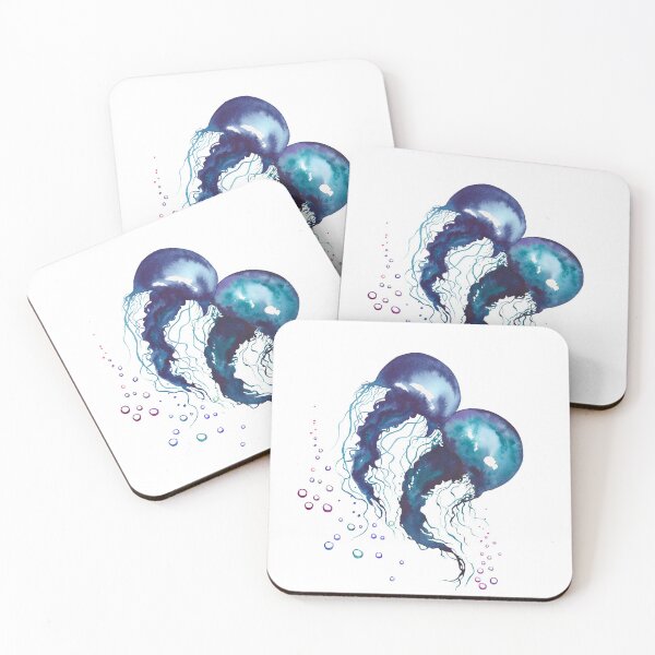 Item preview, Jellyfish underwater clipart designed and sold by jeannadano.