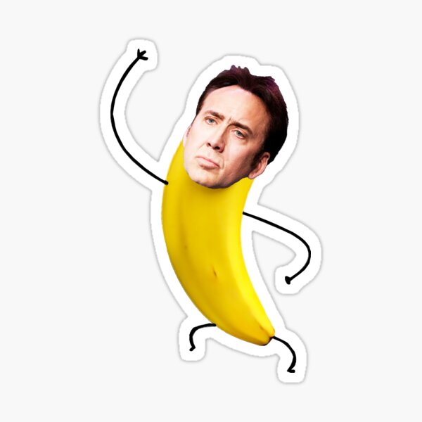 Item preview, Nicolas cage in a banana designed and sold by YaiVargas.