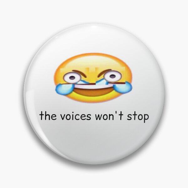 Item preview, the voices won't stop designed and sold by IMakeZeroSense.