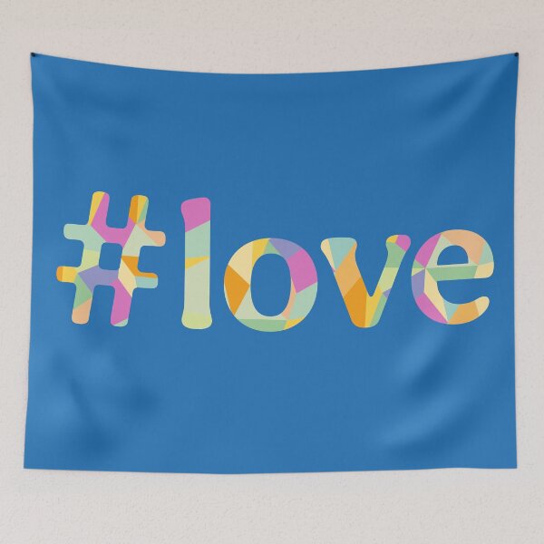 Item preview, Hashtag Love (5) designed and sold by ToluaPrints.