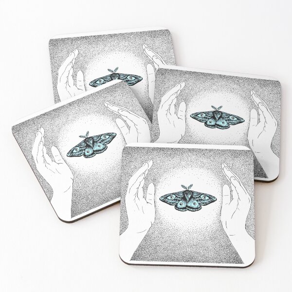 Item preview, Moth in the Night Light designed and sold by LudovicaRea.