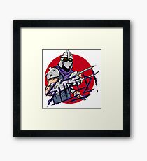 Shredder Framed Print