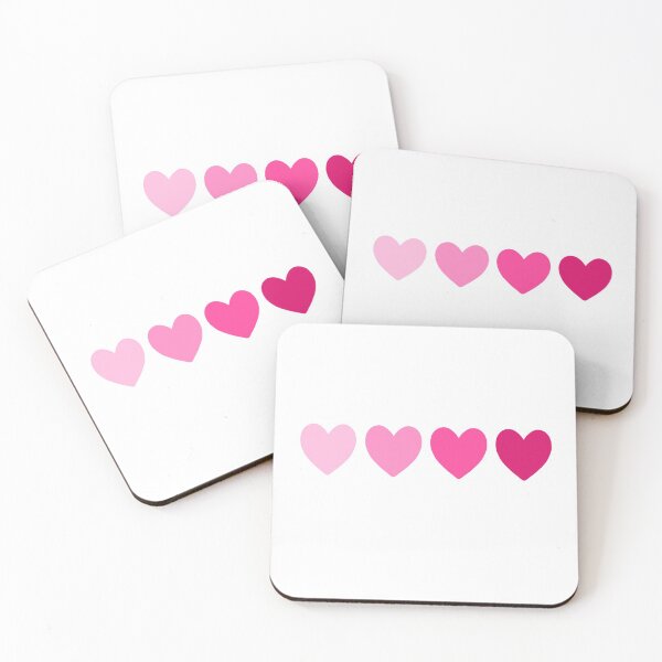 Item preview, Pink hearts designed and sold by Creationly.