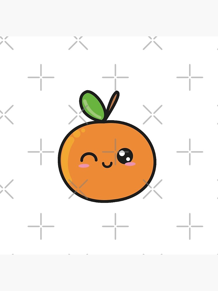 Cute orange drawing
