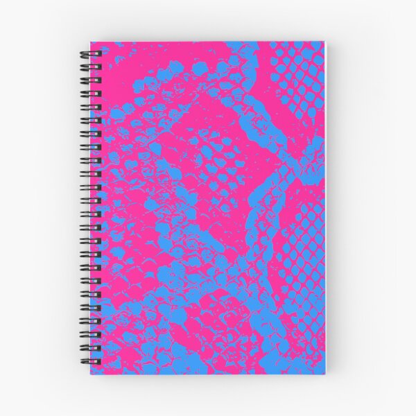 Item preview, Dodger Blue and Deep Pink Python Skin Design designed and sold by DesignFantazia.
