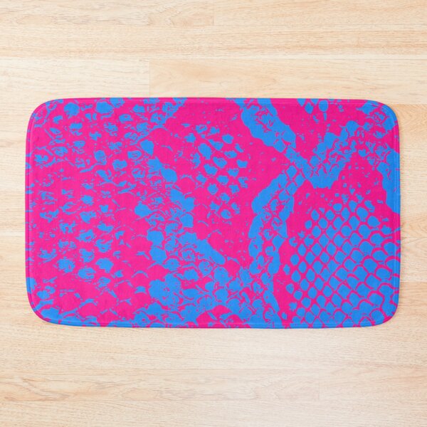 Item preview, Dodger Blue and Deep Pink Python Skin Design designed and sold by DesignFantazia.