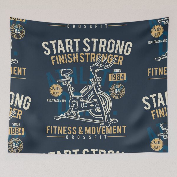 Item preview, Start Strong - Finish Stronger designed and sold by lunegreiros.