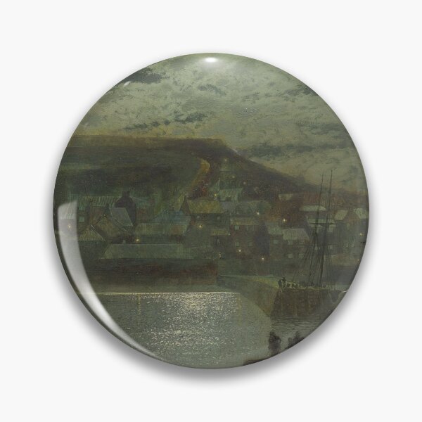 Item preview, Whitby Harbor (Grimshaw) designed and sold by ArtHistorical.